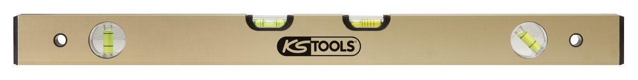 KS Tools 204.5910 Aluminium-Waterpas met dubbele horizontale libel - 1000mm