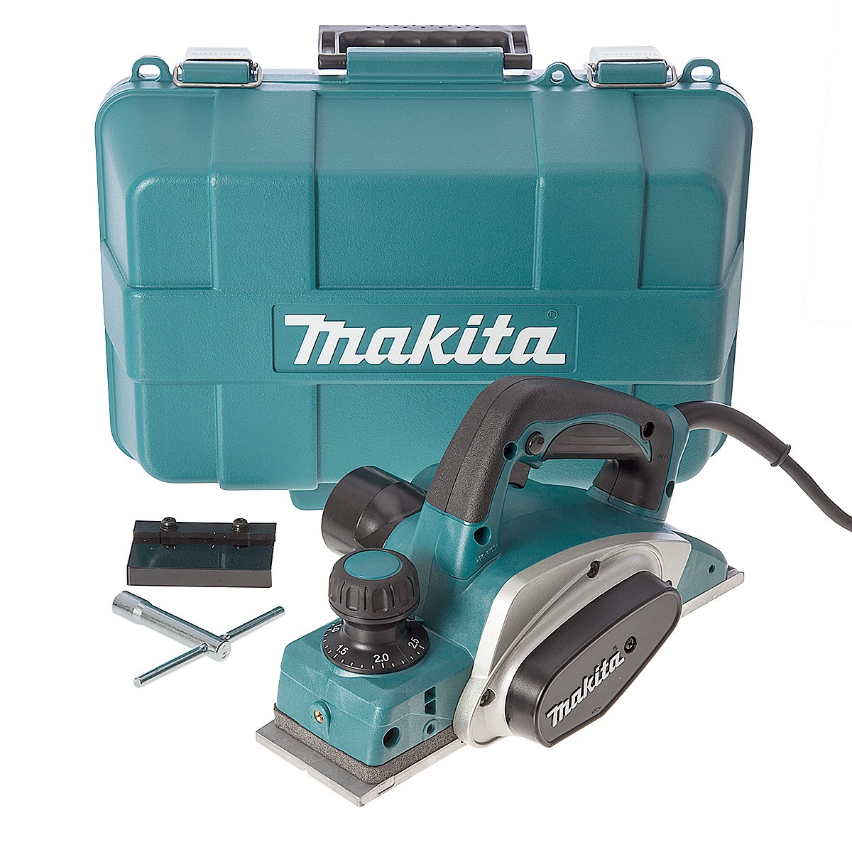 Makita KP0800K Schaafmachine in koffer - 620W - 2,5mm