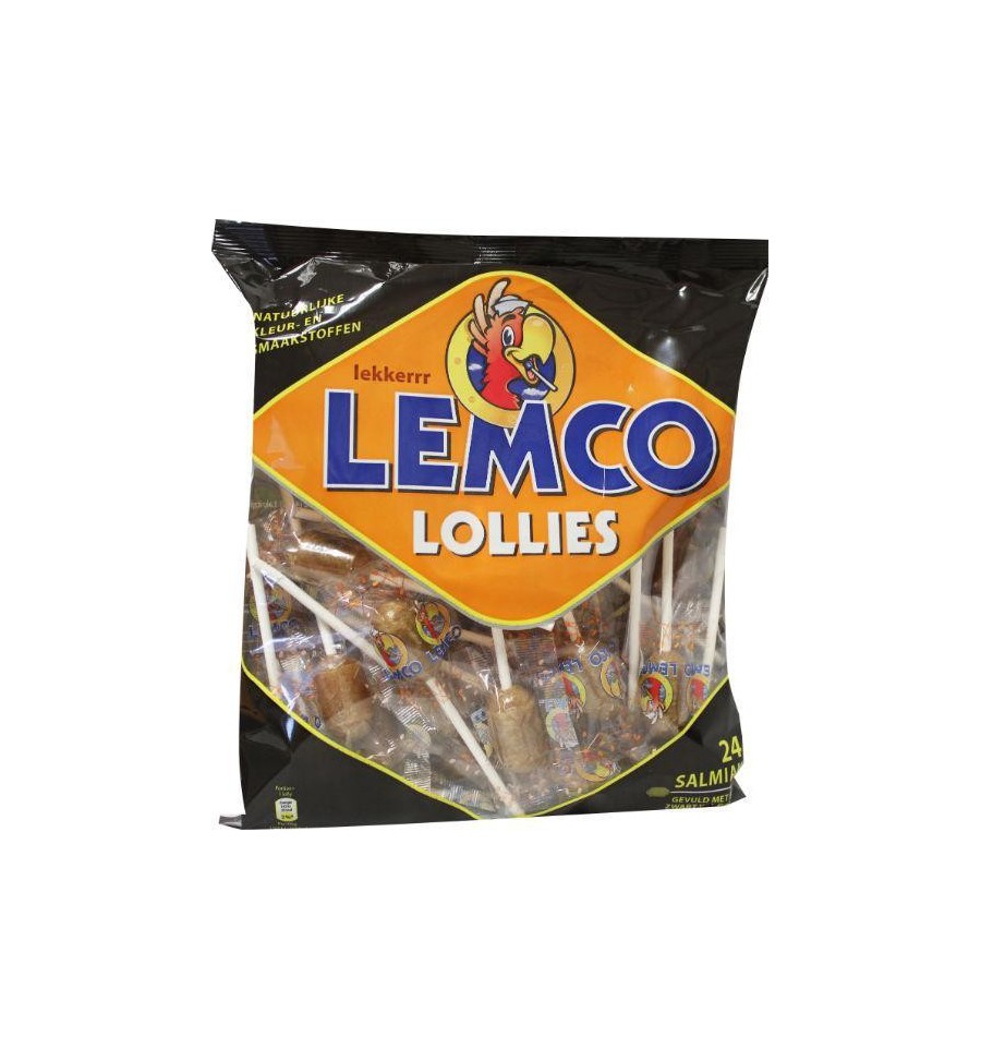 Lemco Salmiak lollies 240 gram