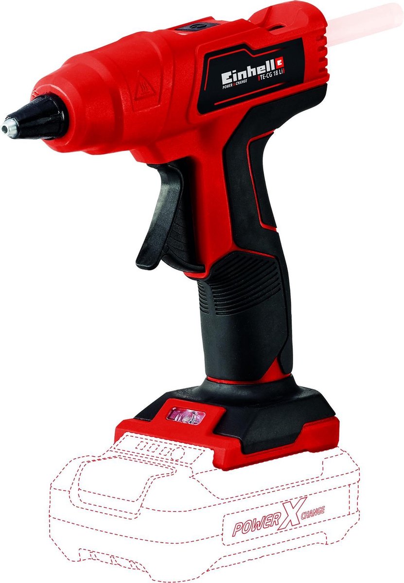 Einhell TE-CG 18 Li Solo 18V Li-Ion accu Accu Lijmpistool body