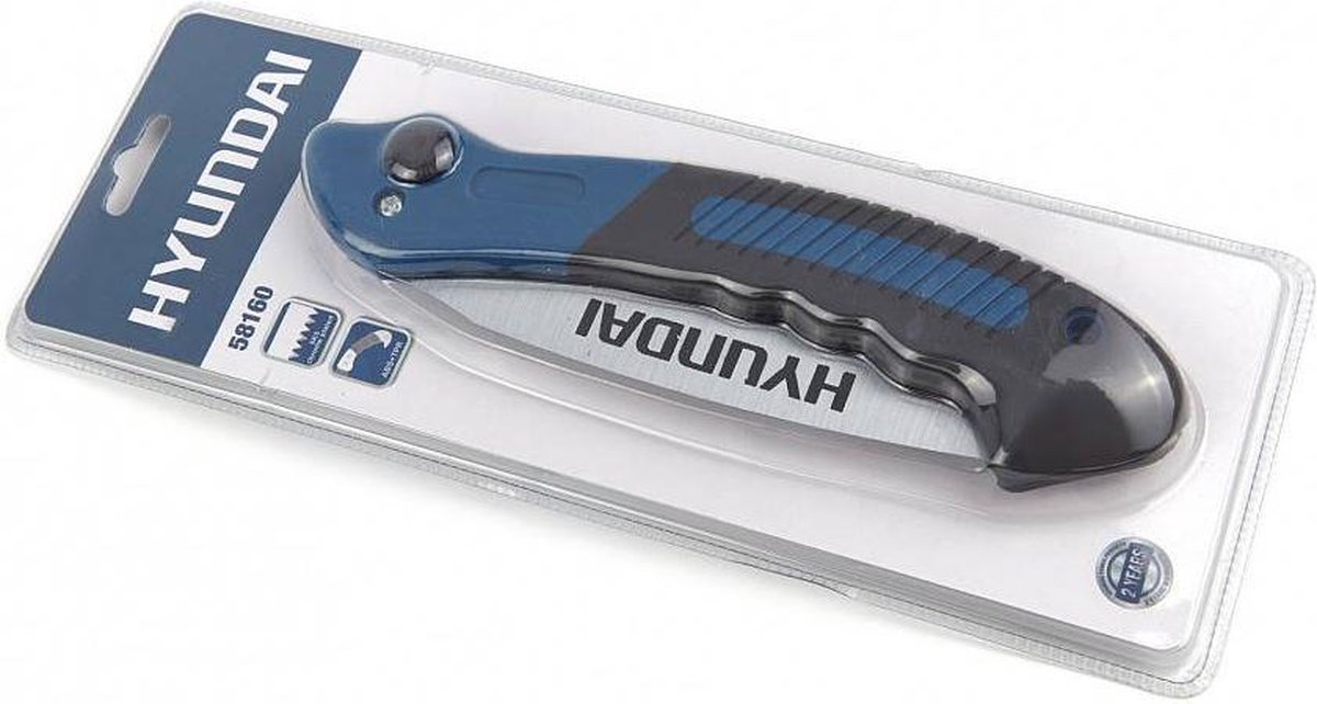 Hyundai 58160 Opklapbare Handzaag - 300mm - Blauw