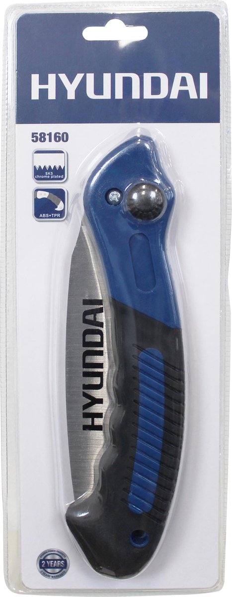 Hyundai 58160 Opklapbare Handzaag - 300mm - Blauw