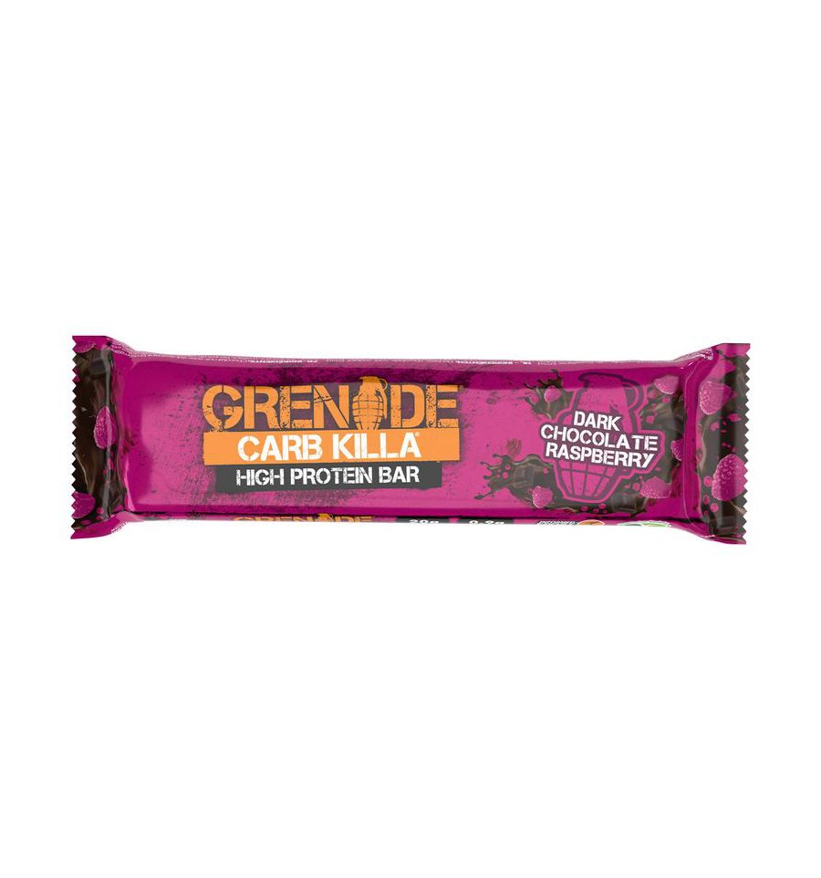 Grenade Dark chocolate raspberry 60 gram