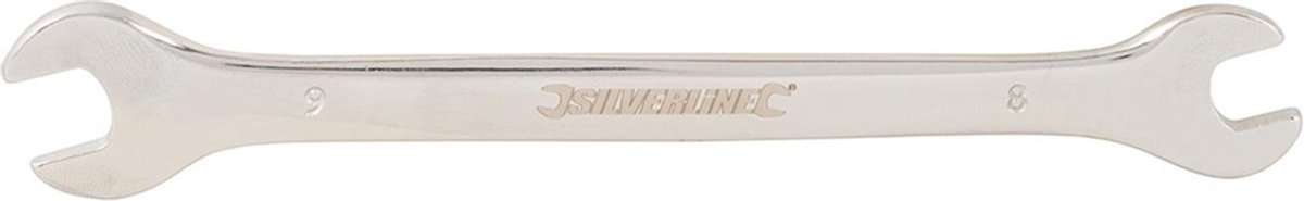 Silverline line 380443 Steeksleutel - 8 x 9mm - Silver