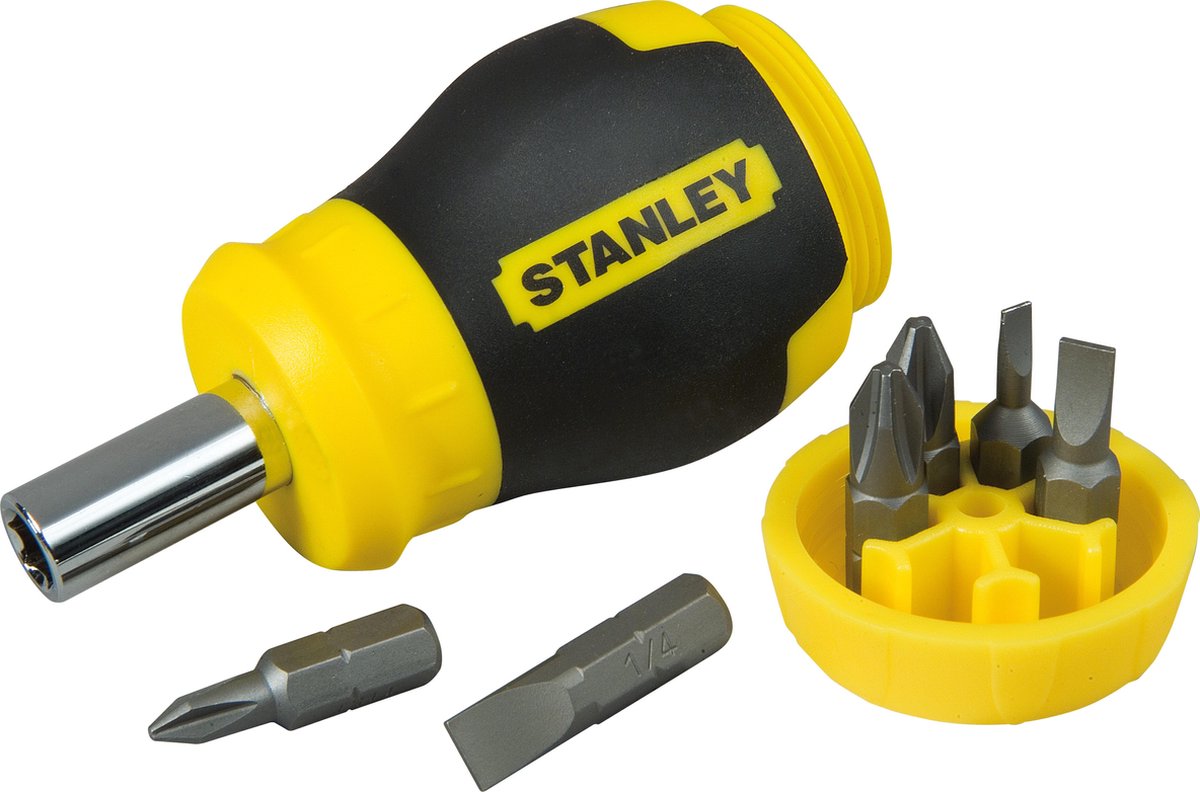 Stanley 0-66-357 Stubby schroevendraaier (7st)