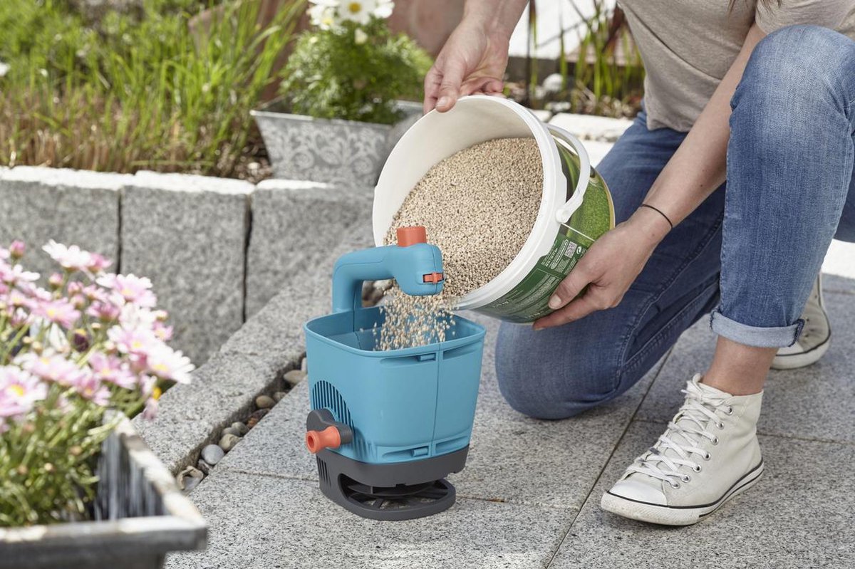 GARDENA Handstrooier M - Blauw