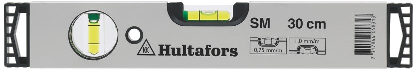 Hultafors SM 30 Waterpas - Aluminium - 300mm