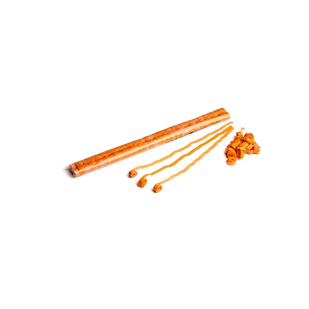 Magic FX papieren streamers 5mx0.85cm oranje 100st