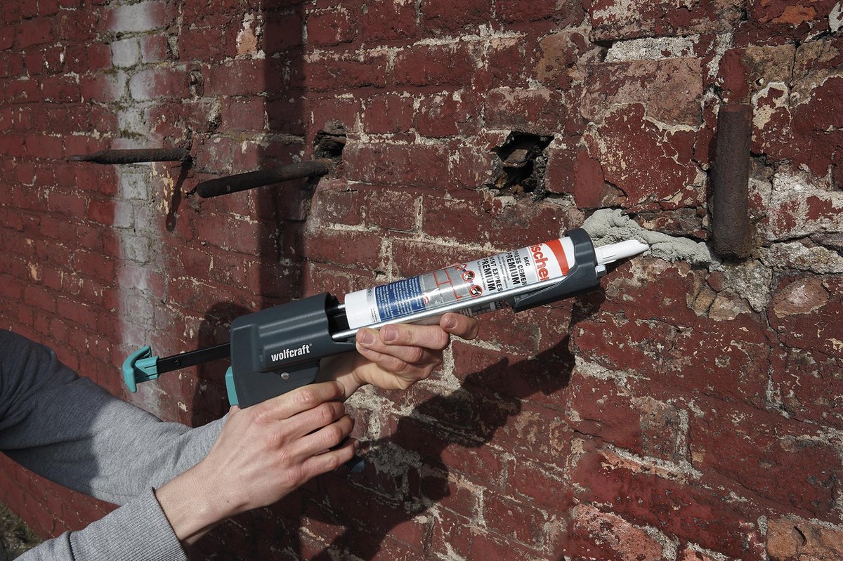 Wolfcraft MG 600 PRO Mechanische kitspuit - 310ml - 50 x 225mm