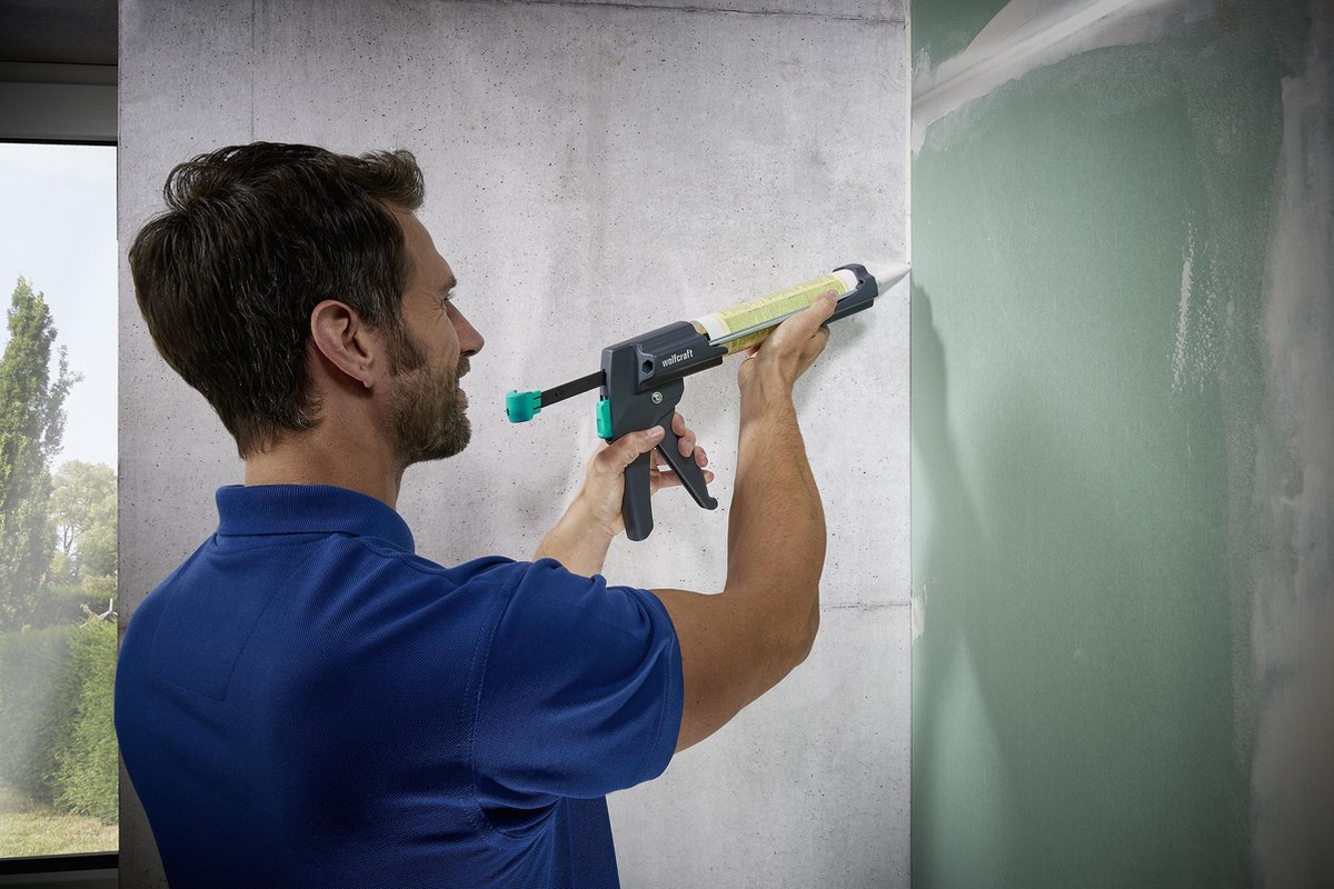 Wolfcraft MG 600 PRO Mechanische kitspuit - 310ml - 50 x 225mm