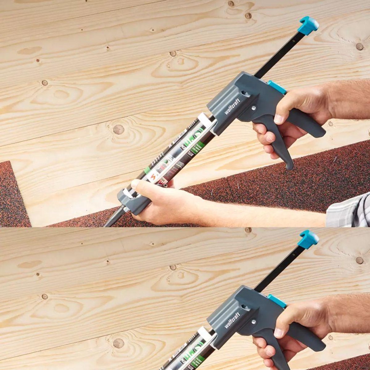 Wolfcraft MG 600 PRO Mechanische kitspuit - 310ml - 50 x 225mm