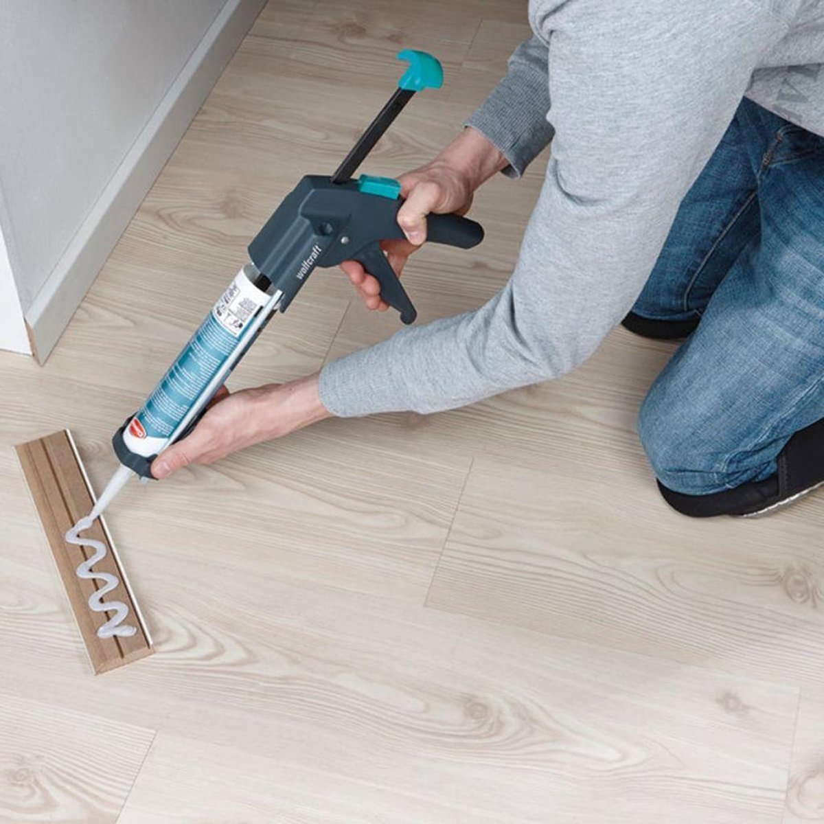 Wolfcraft MG 600 PRO Mechanische kitspuit - 310ml - 50 x 225mm