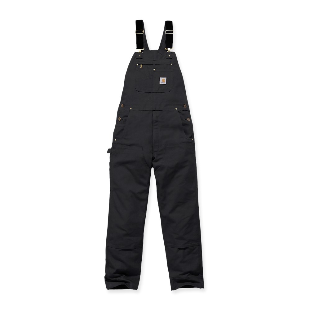 Carhartt 102776 Bib Overall - Black - W30/L32