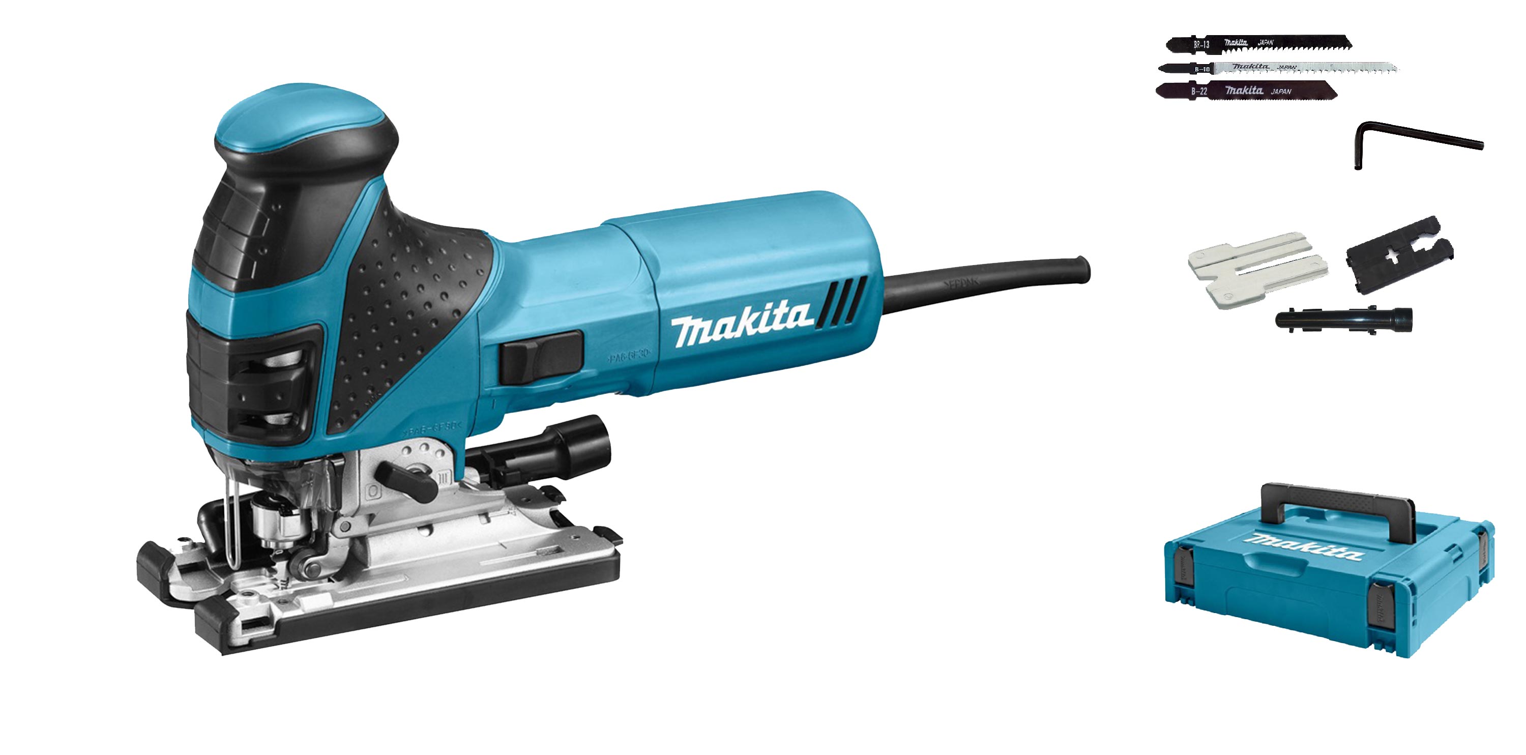 Makita 4351FCTJ Decoupeerzaag in Mbox - 720W - T-greep - variabel