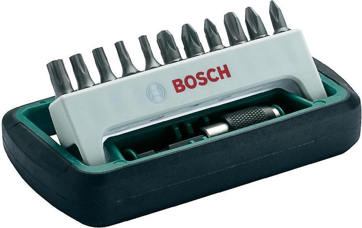 Bosch 2608255993 12-delige Bits - standaard kwaliteit set - 25mm