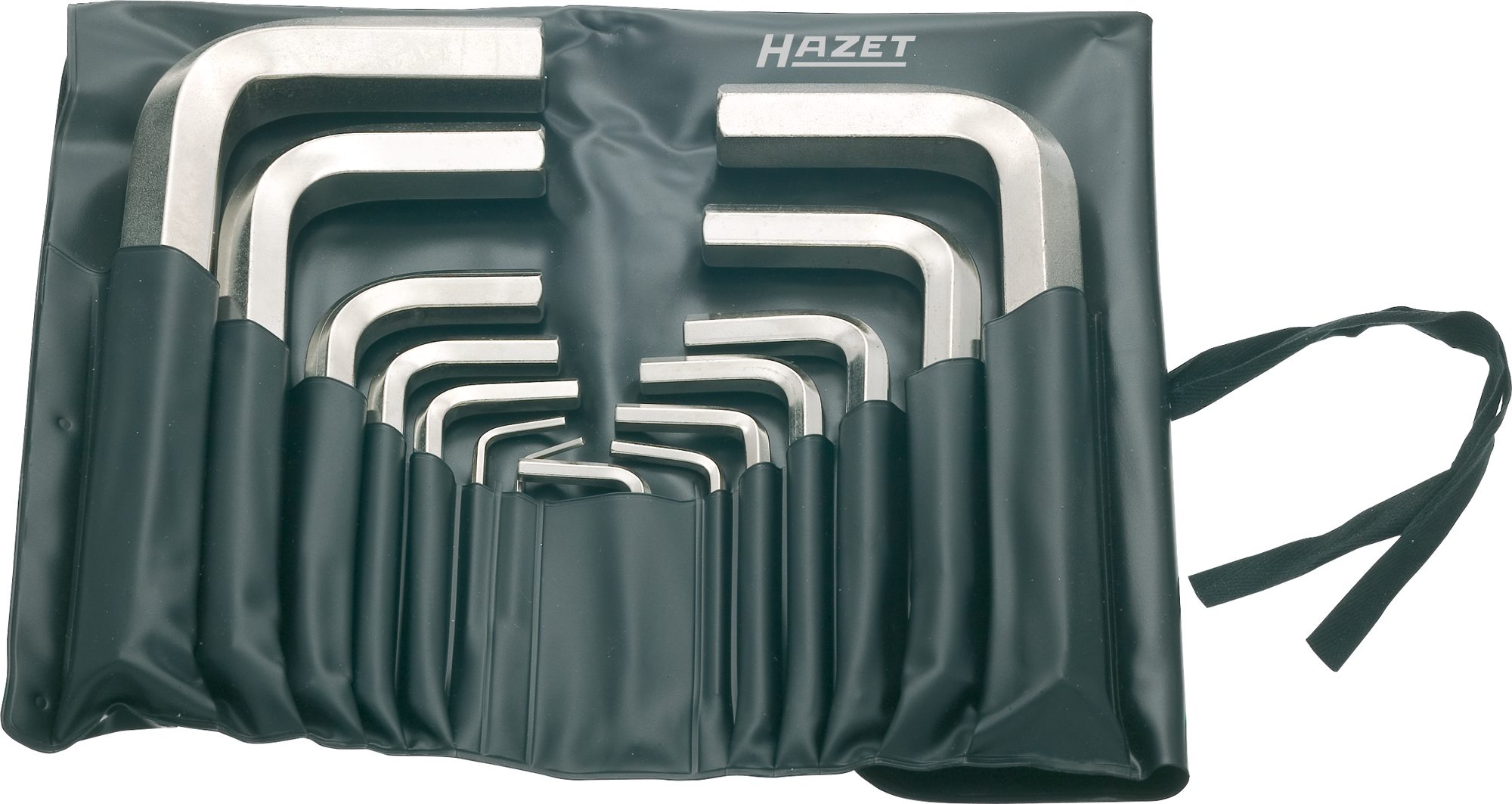 Hazet 2100/10P 10-delige Haakse-Schroevendraaierset - Binnenzeskant-profiel - 2-12mm