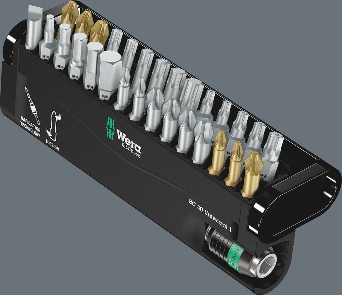 Wera 5056440001 30-delige Bit-Check Universal Bitset