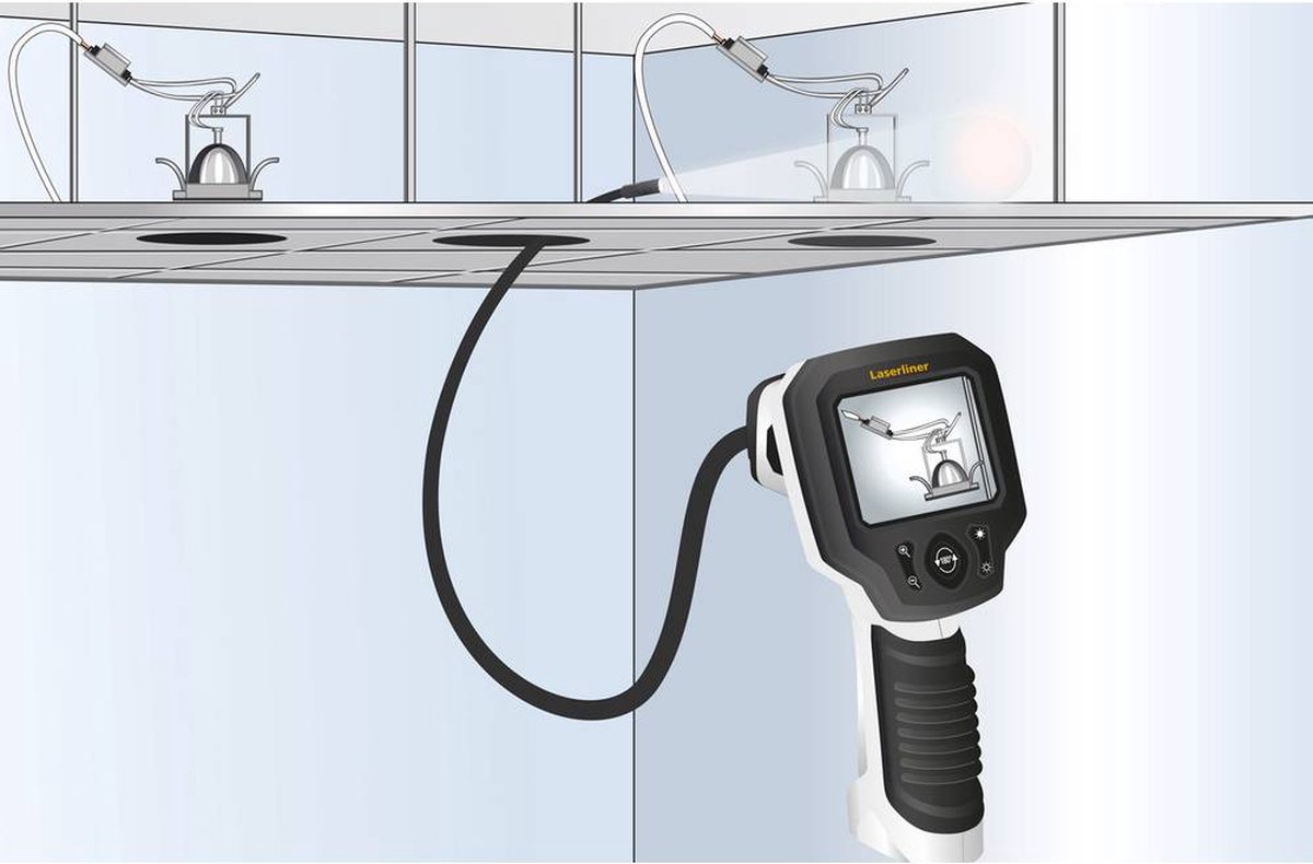 Laserliner VideoScope XL Inspectiecamera - 9mm x 3,5m