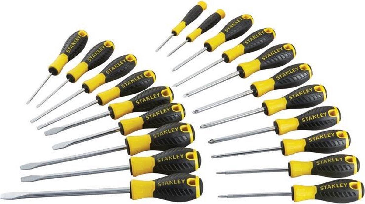 Stanley STHT0-60213 20-delige Essential Schroevendraaierset