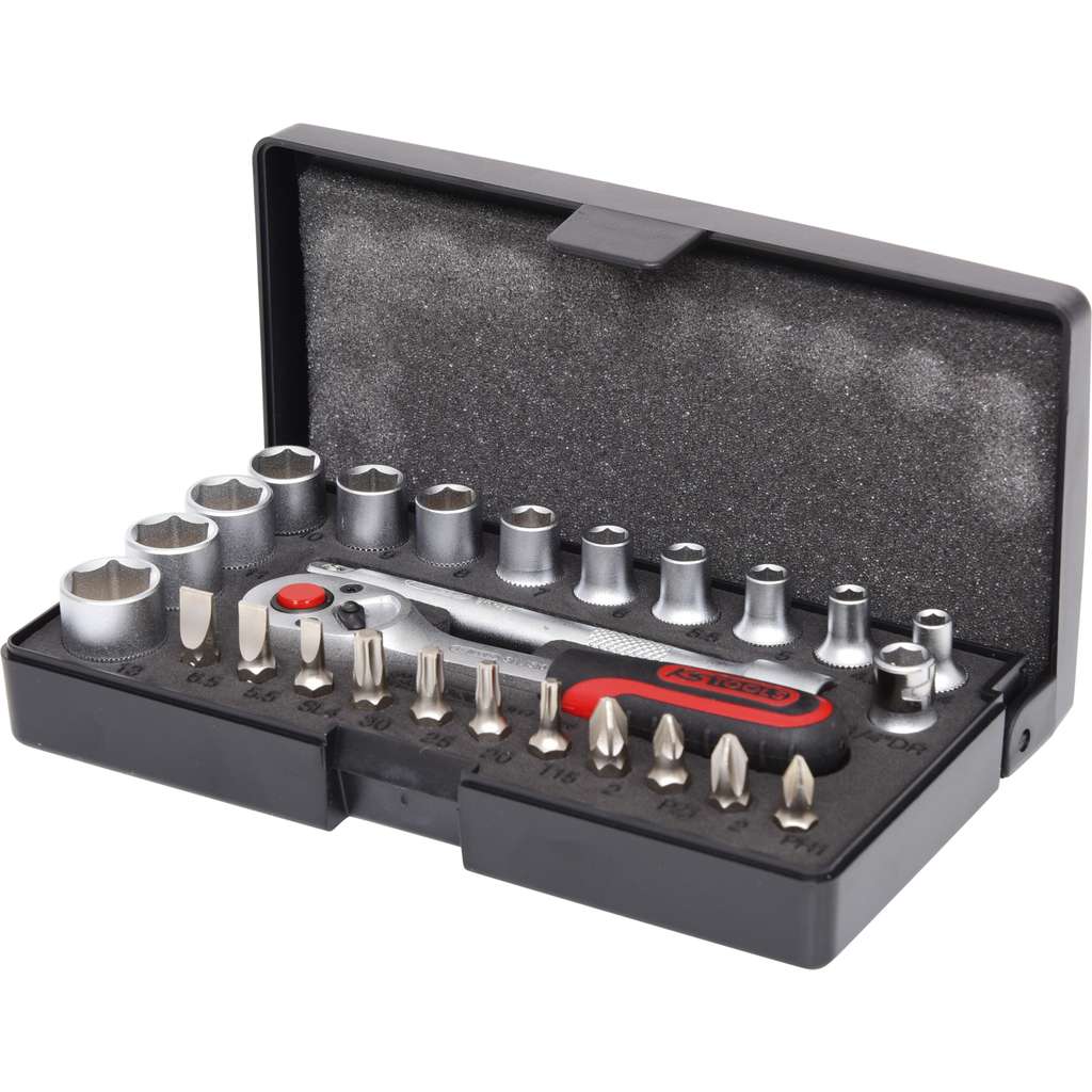 KS Tools 917.0626 26-delige Dopsleutelset - 1/4"