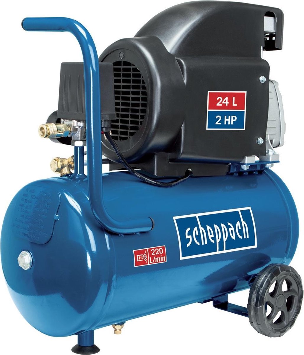 Scheppach HC26 Compressor - 24L - 1,5kW - 8bar