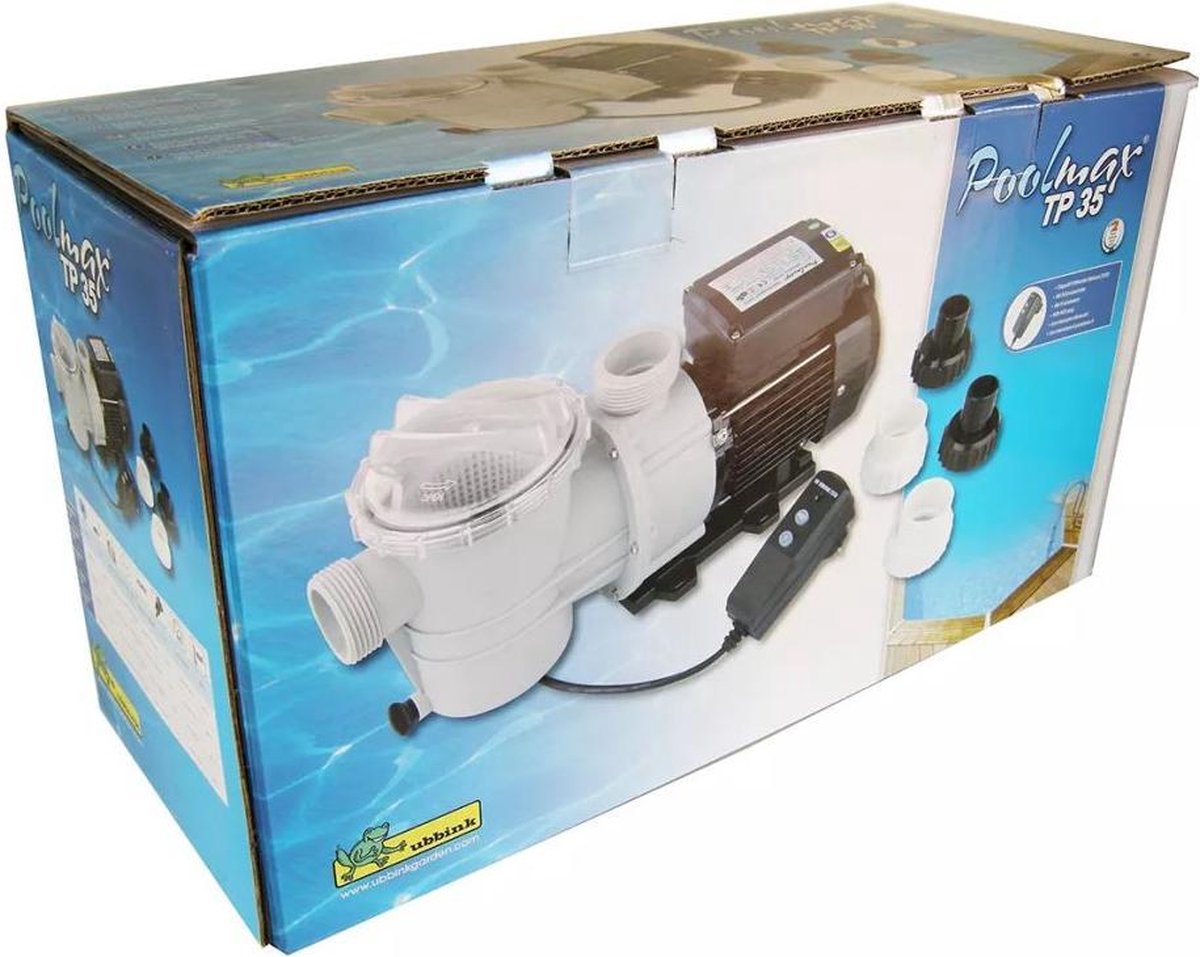 Ubbink 7504498 Poolmax TP 35 Zwembadpomp - 5400 l/h - Zwart
