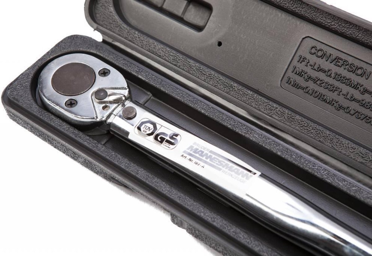 Brüder Mannesmann 183-A Momentsleutel - 28-210Nm - 1/2"