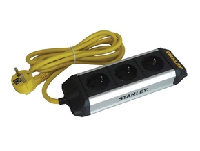 Stanley ESTN3-G 3-Voudige stekkerdoos - 2m