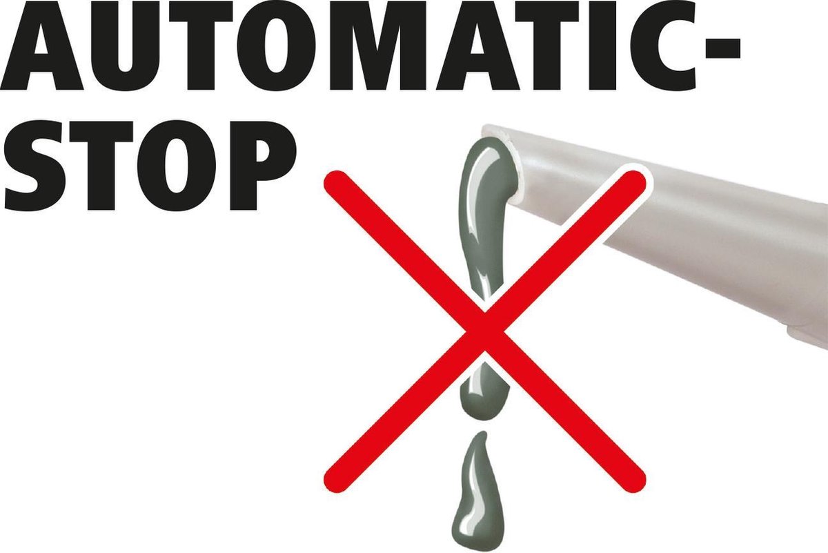 Wolfcraft MG550 Mechanisch kitpistool - 310ml - Grijs