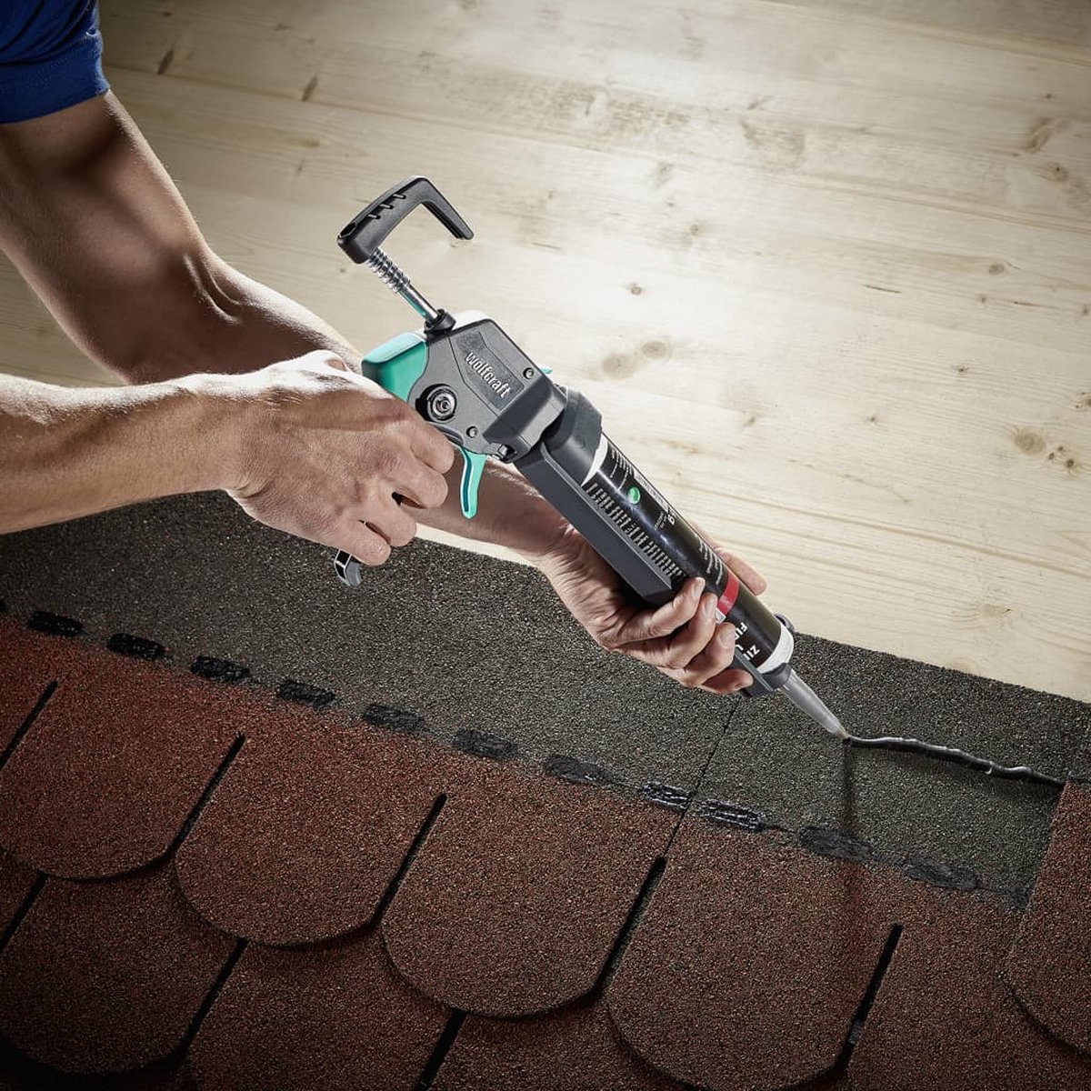 Wolfcraft MG550 Mechanisch kitpistool - 310ml - Grijs