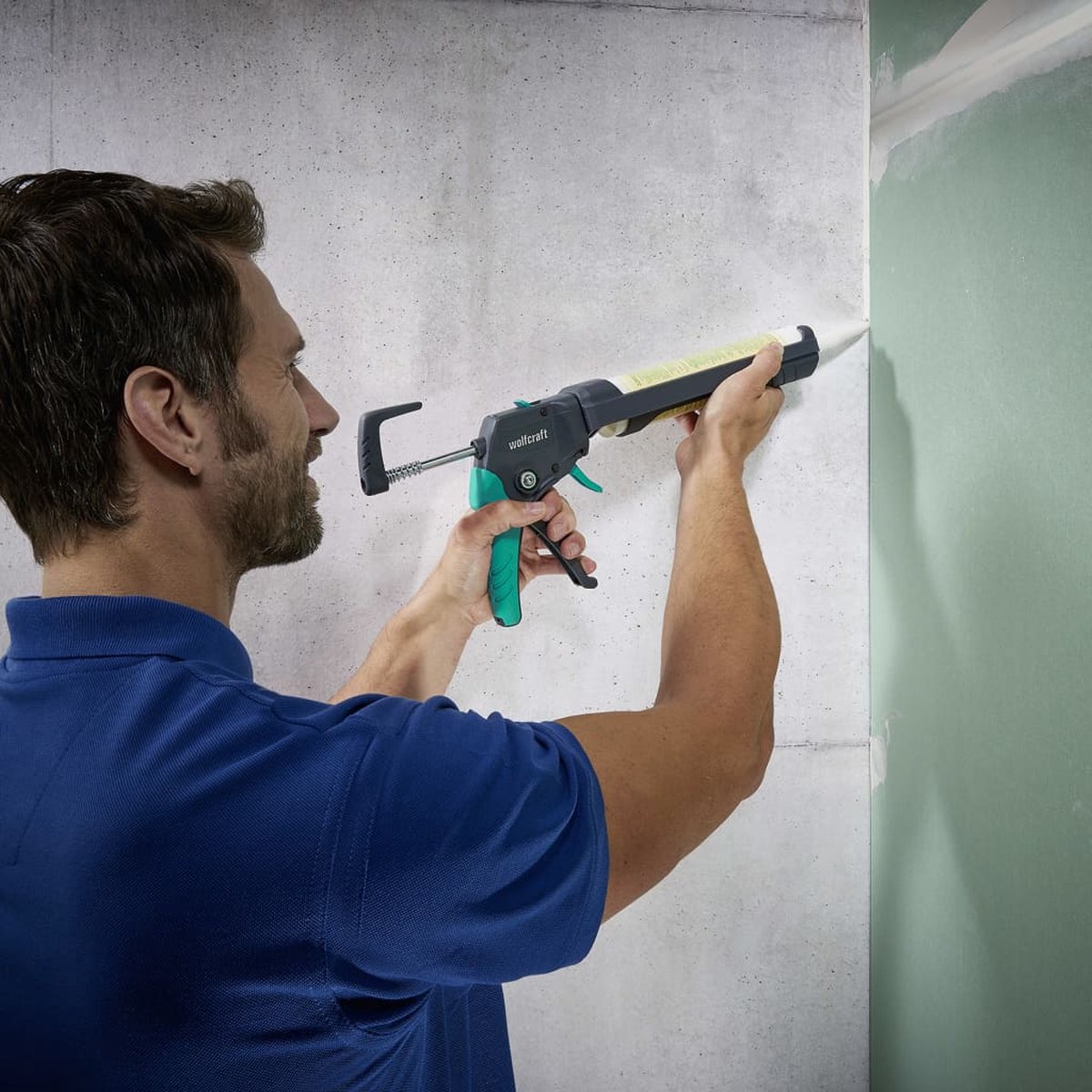 Wolfcraft MG550 Mechanisch kitpistool - 310ml - Grijs