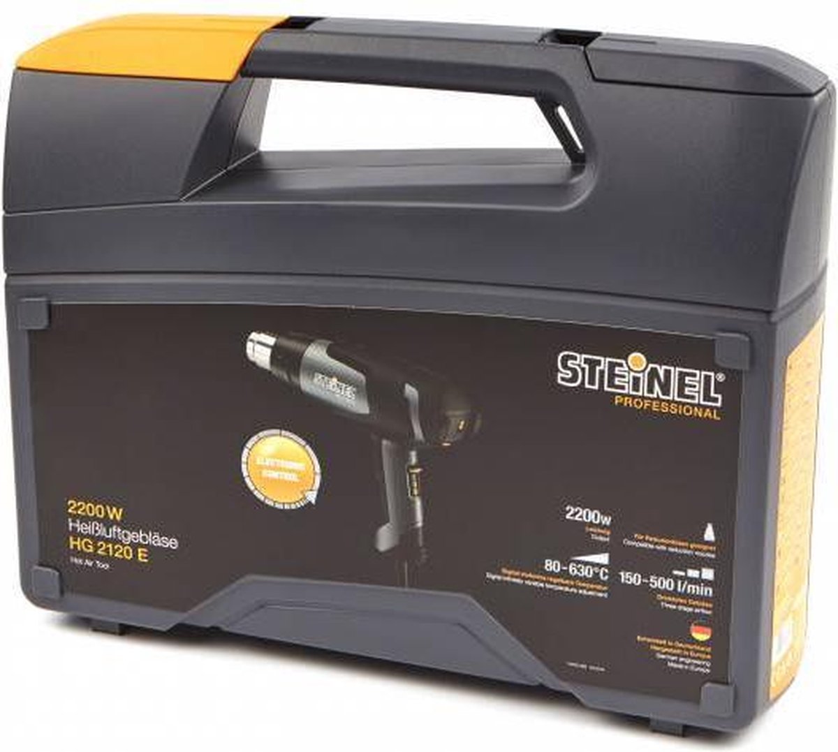 Steinel HG 2120 E Case Heteluchtpistool in koffer - 2200W - 253mm