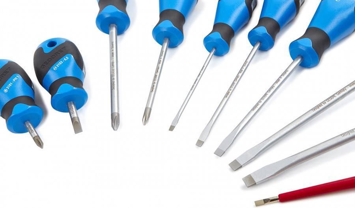 Gedore 2150-2160 PH3-C 10-delige Schroevendraaierset