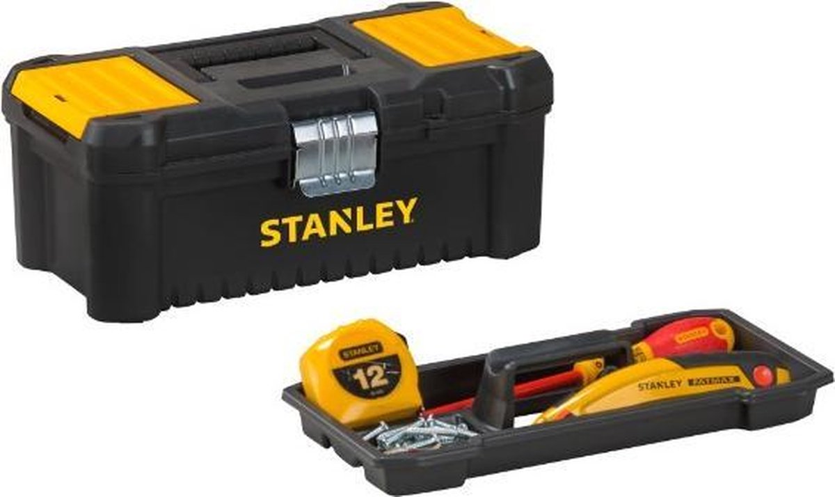 Stanley STST1-75518 Gereedschapskist- 40,6 x 20,5 x 19,5cm - Zwart