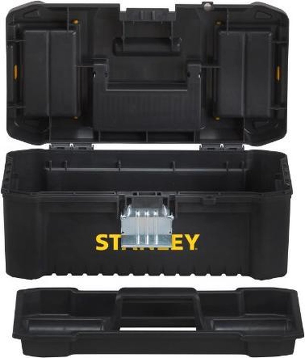 Stanley STST1-75518 Gereedschapskist- 40,6 x 20,5 x 19,5cm - Zwart