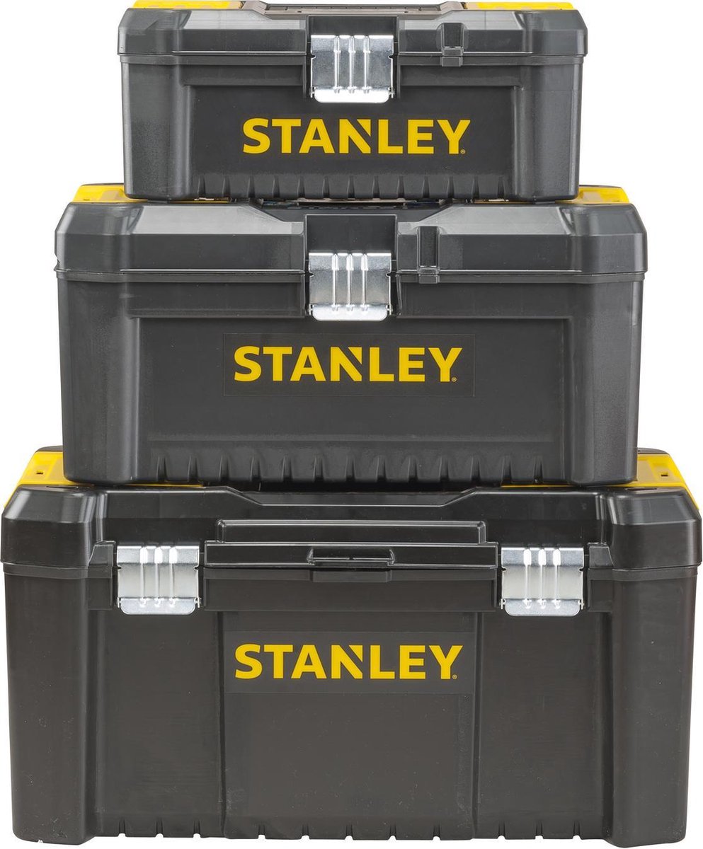 Stanley STST1-75518 Gereedschapskist- 40,6 x 20,5 x 19,5cm - Zwart