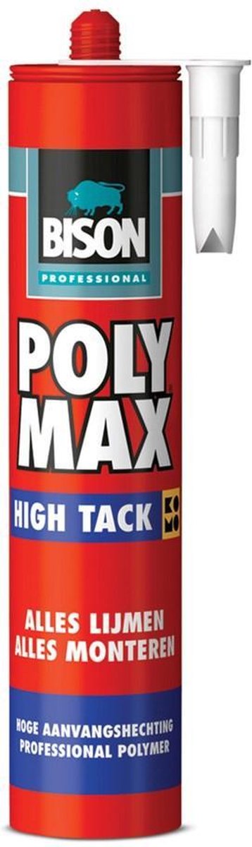 GRIFFON Poly Max High Tack Montagelijm Koker - 425gr - Wit
