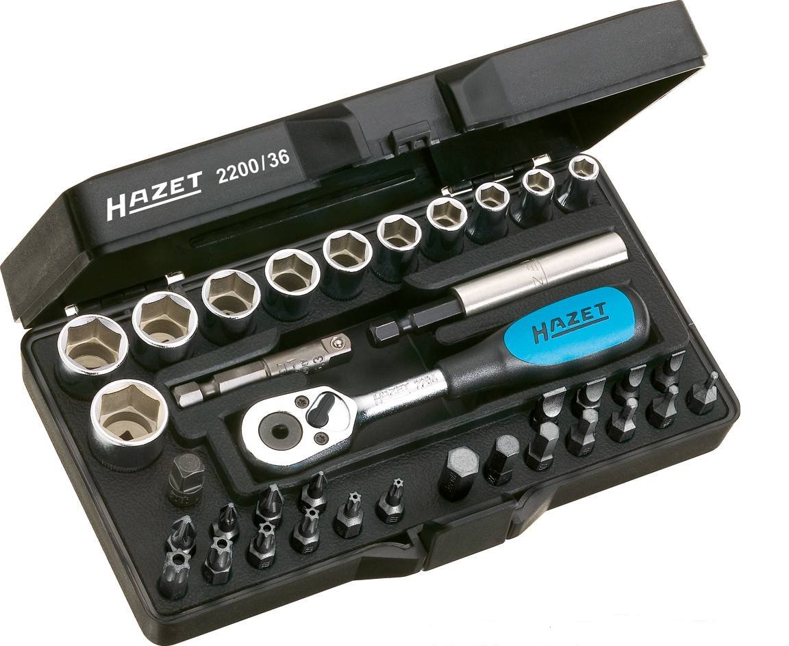 Hazet 2200/36 36-delige Dopsleutelset - 1/4''