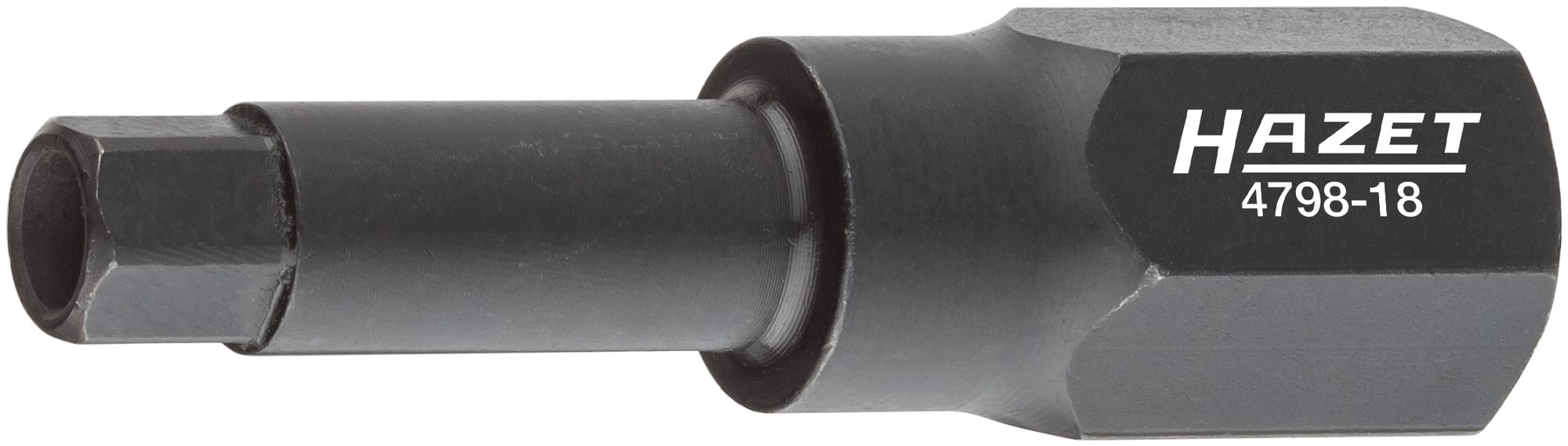 Hazet 4798-18 Speciale Dopsleutelbit voor magneetventielschroefverbinding - Zeskant - 19mm