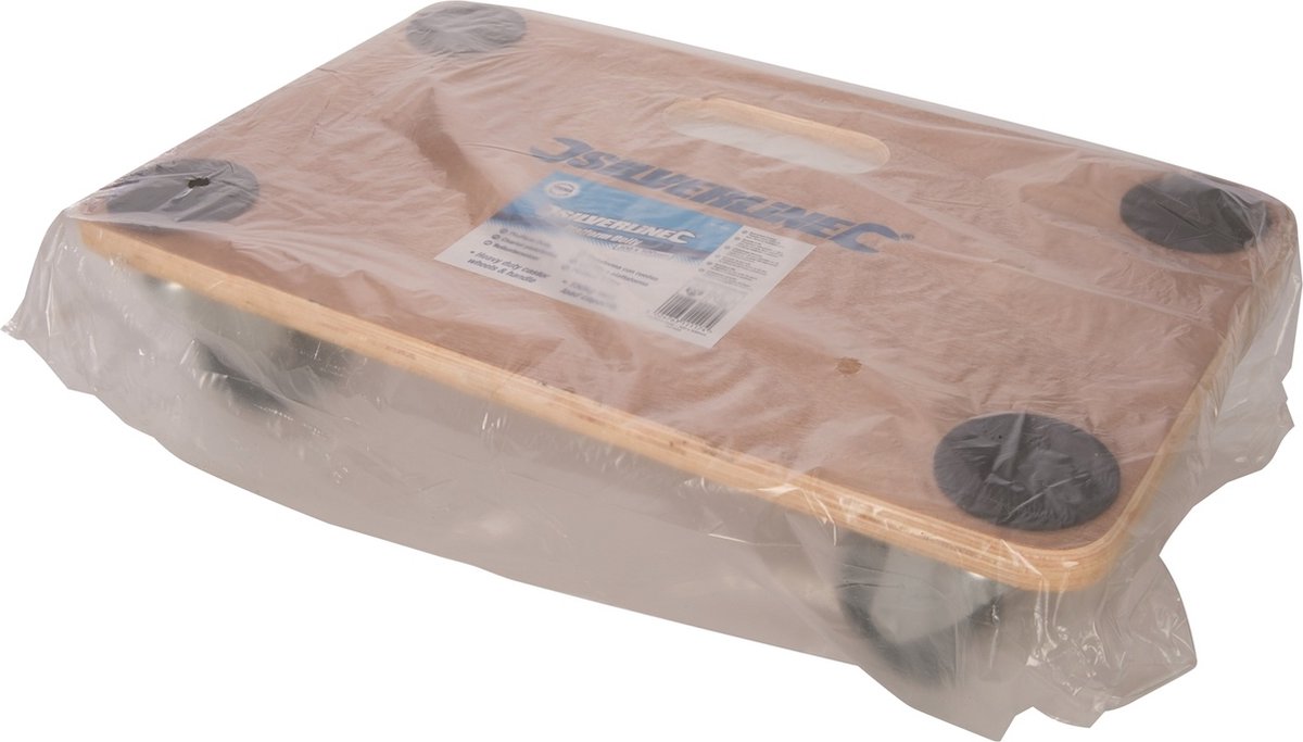 Silverline line 647896 Transport trolley - hout - capaciteit 150kg - Silver