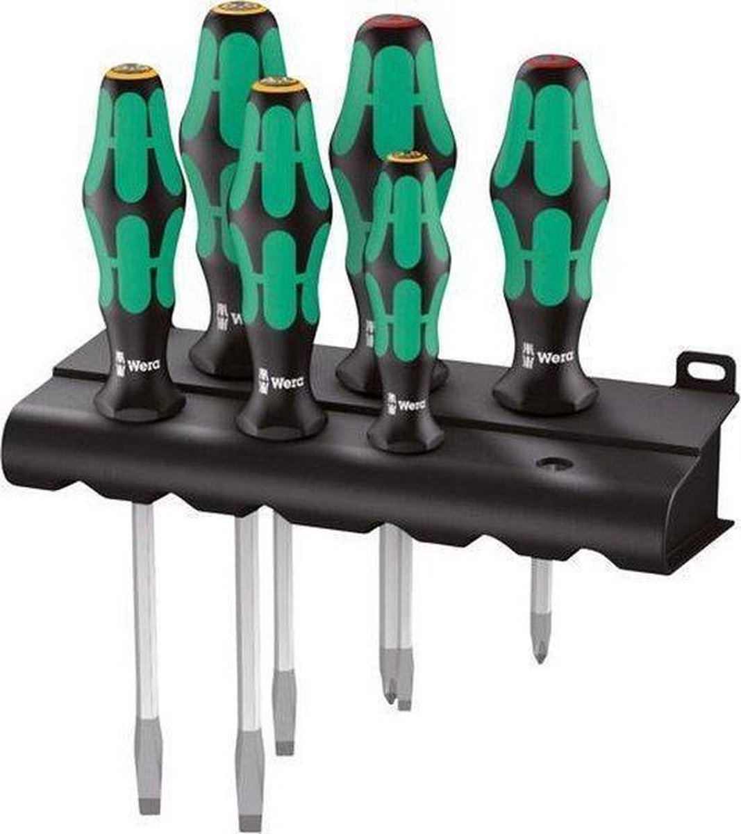 Wera 5007680001 Kraftform Plus 6-delige Schroevendraaierset