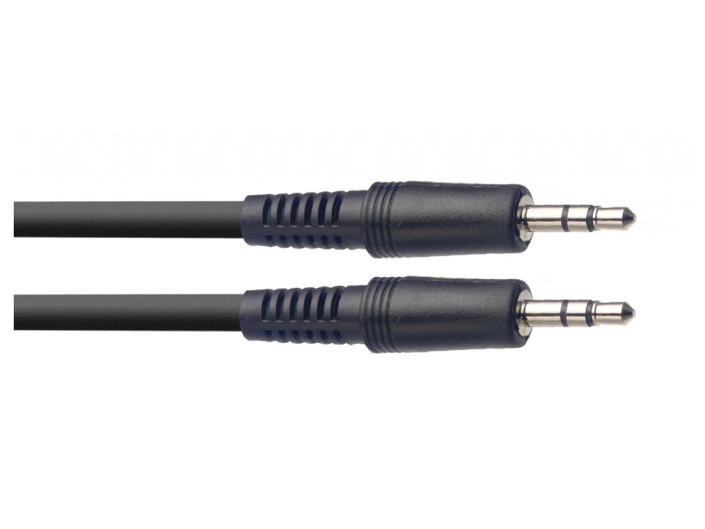 Stagg SAC3MPS mini-jack stereokabel 3 meter