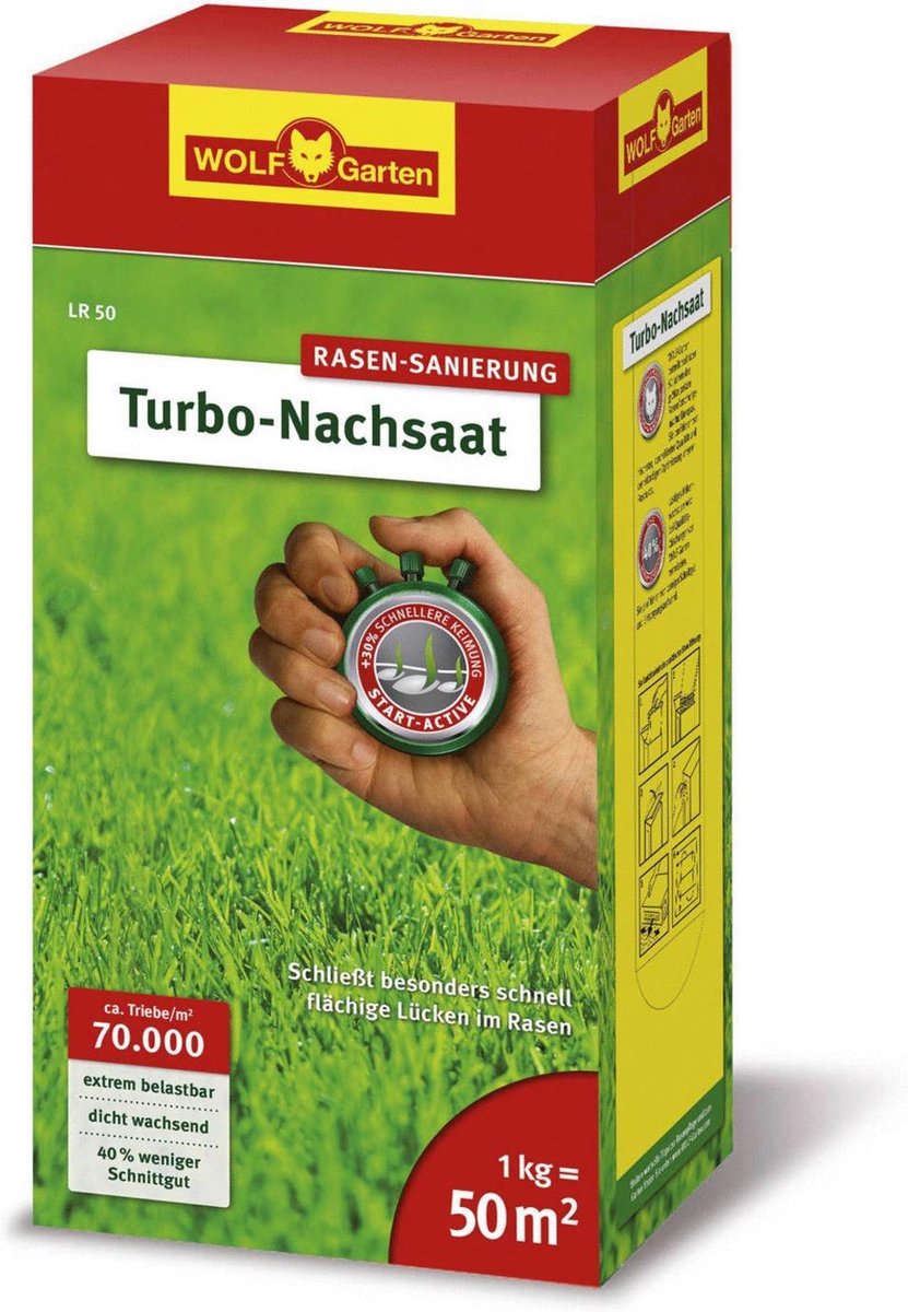 WOLF-Garten Wolf Garten Turbo Herstel Kale Plekken 50 m² LR 50