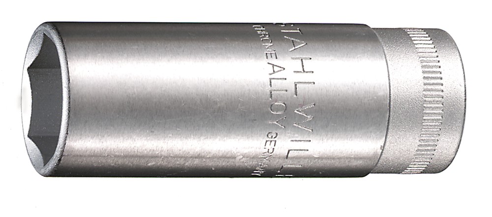 Stahlwille 4606-18-11/16 Bougiedopsleutel - Zeskant - 3/8'' - 18mm&11/16" (L= 65mm)