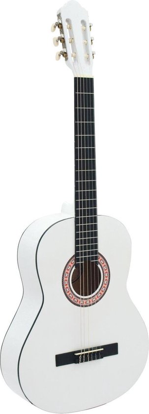 Dimavery AC-303 akoestische klassieke gitaar 4/4 wit