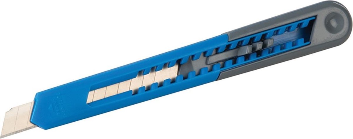 Silverline line 868579 Afbreekmes in displaydoos - 9mm (48st) - Silver