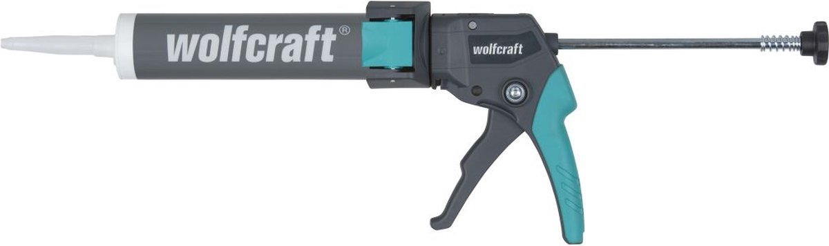 Wolfcraft 4357000 Compact mechanisch kitpistool - 310ml - Grijs
