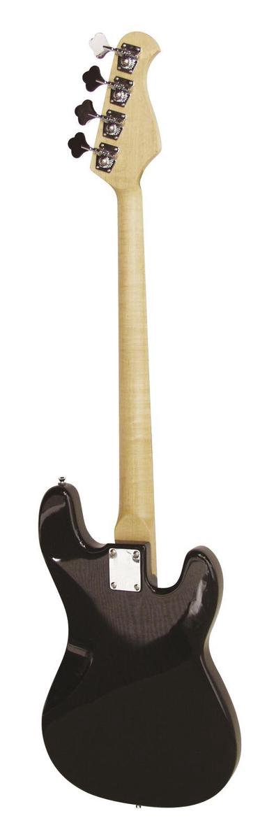 Dimavery PB-302 linkshandige basgitaar zwart