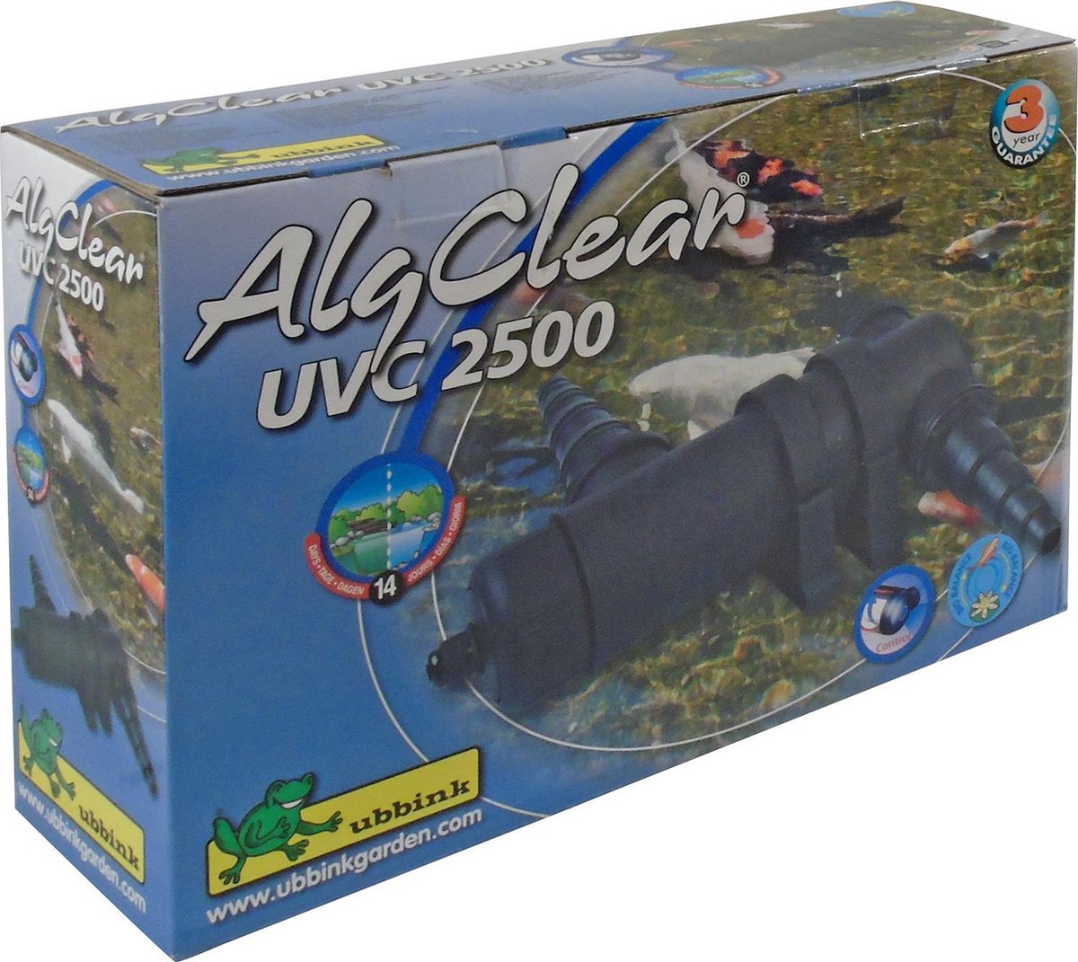 Ubbink 1355130 AlgClear 2500 UV-Filter - 5 Watt - Zwart