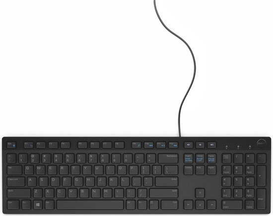 Dell KB216 toetsenbord USB QWERTY US International - Zwart